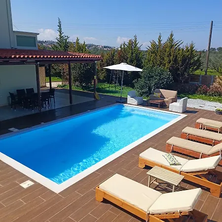 Drosoula 3bdr Private Swimming Pool Apartment *